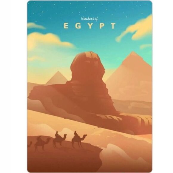 Egypt Pyramids Souvenir Magnet - Picture 2 of 2